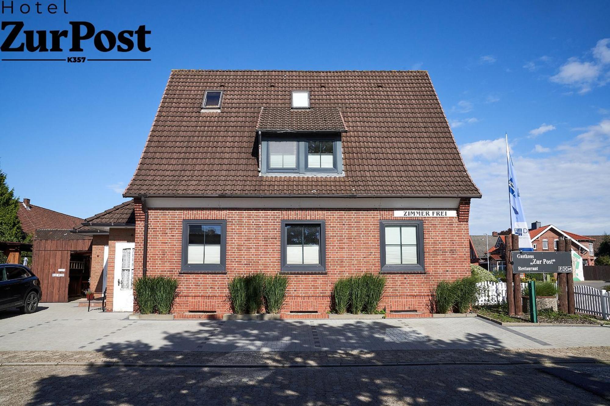 K357 - Hotel & Restaurant "Zur Post" In Otterndorf Bei Cuxhaven Εξωτερικό φωτογραφία