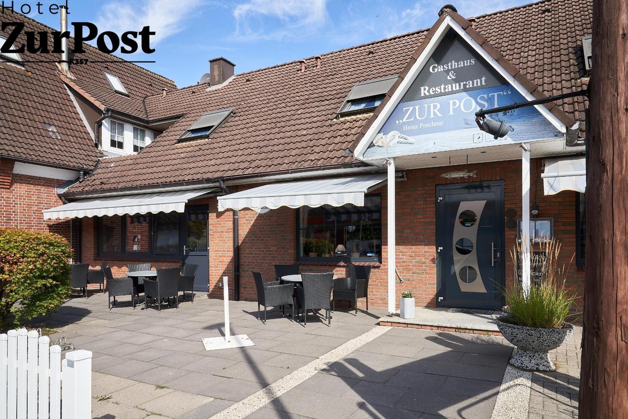 K357 - Hotel & Restaurant "Zur Post" In Otterndorf Bei Cuxhaven Εξωτερικό φωτογραφία