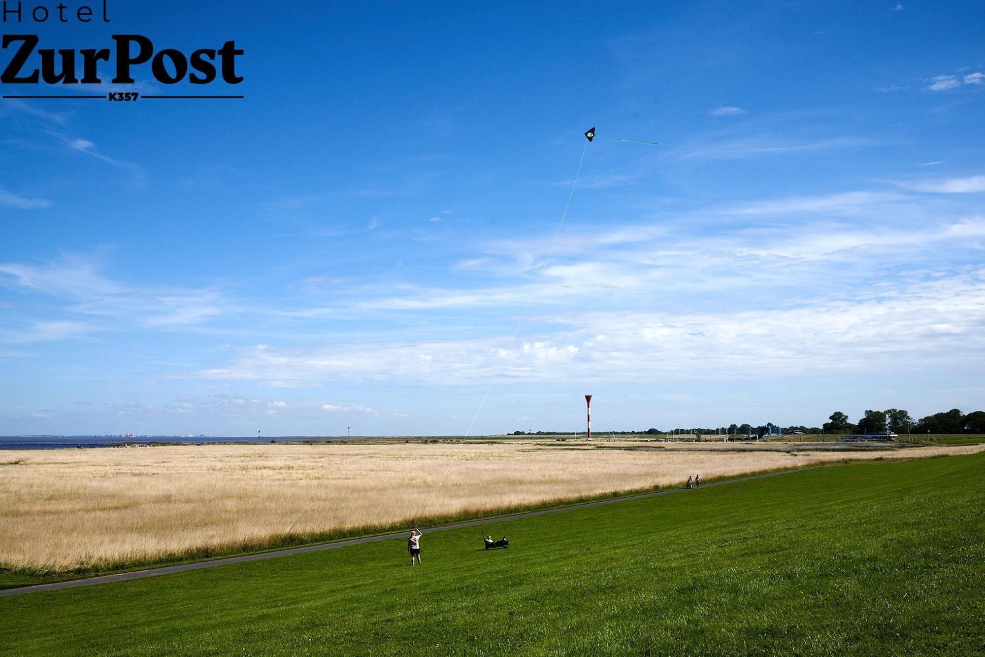 K357 - Hotel & Restaurant "Zur Post" In Otterndorf Bei Cuxhaven Εξωτερικό φωτογραφία
