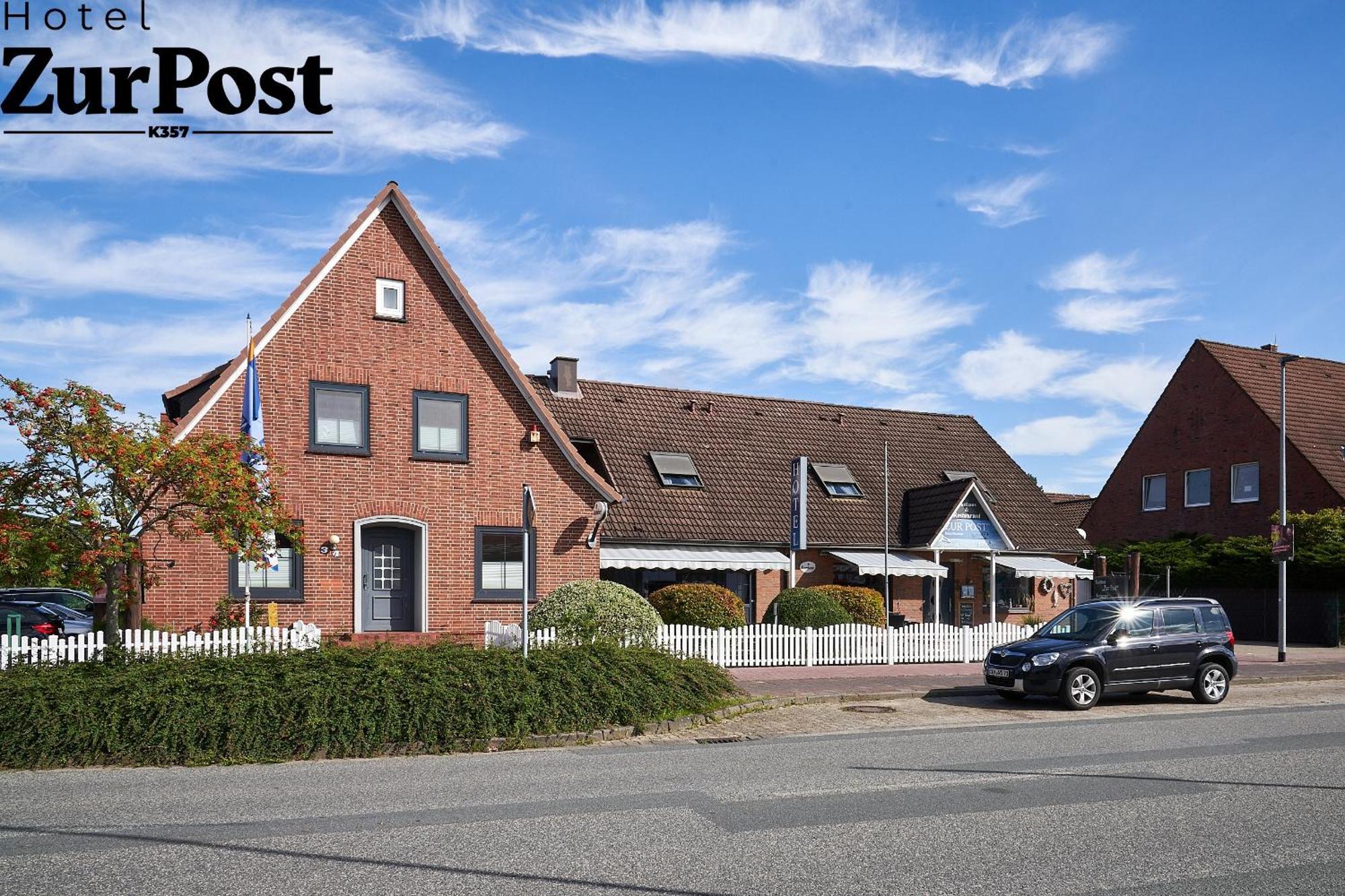 K357 - Hotel & Restaurant "Zur Post" In Otterndorf Bei Cuxhaven Εξωτερικό φωτογραφία