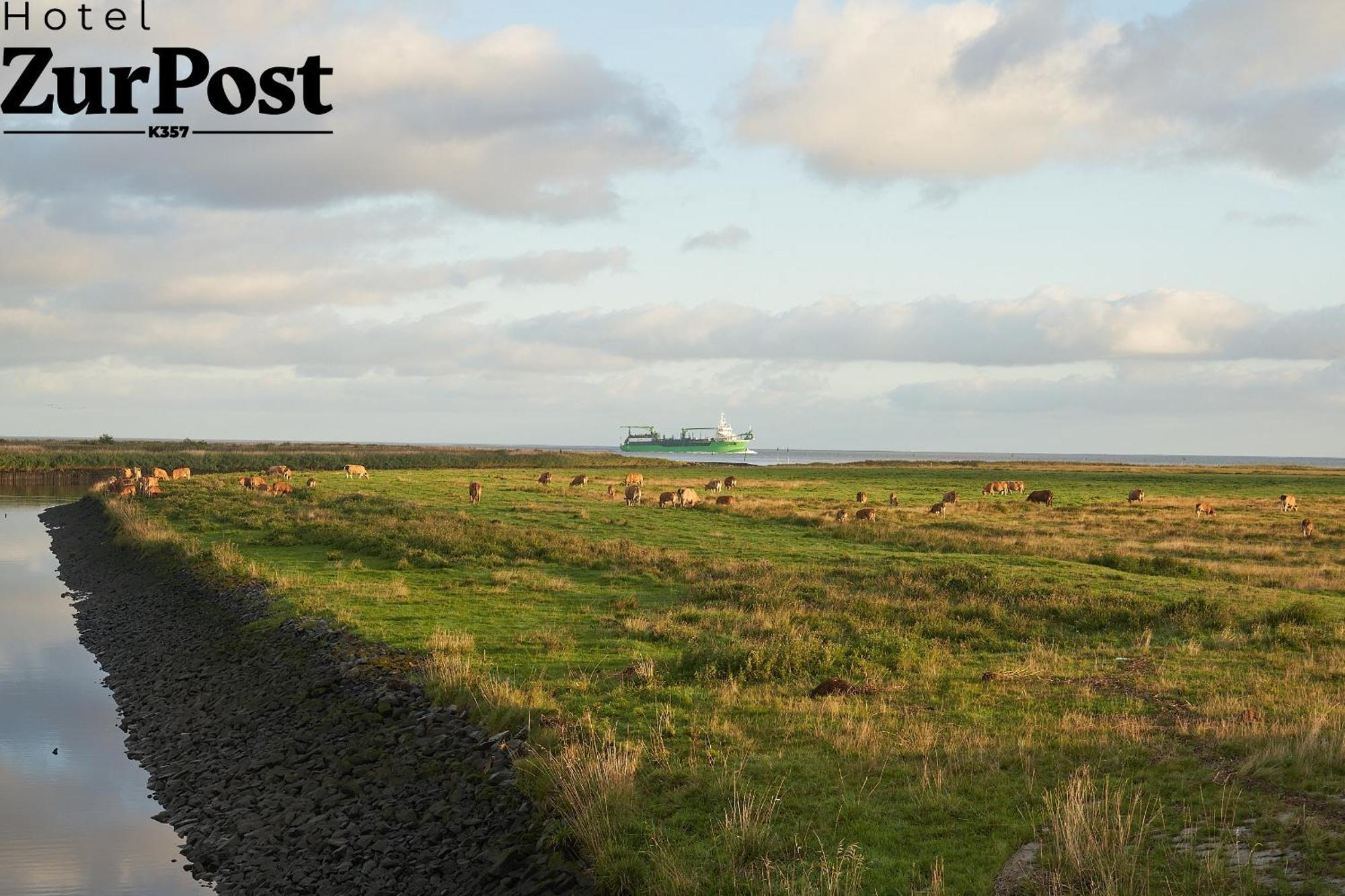 K357 - Hotel & Restaurant "Zur Post" In Otterndorf Bei Cuxhaven Εξωτερικό φωτογραφία